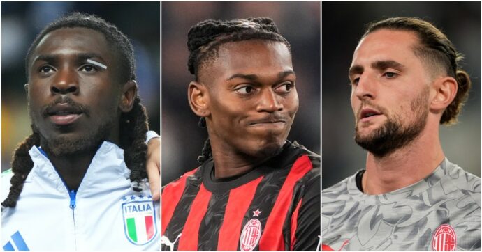 Milan-Fiorentina falcidiata dalla sosta per le nazionali: dopo Kean, in dubbio anche Leao e Rabiot