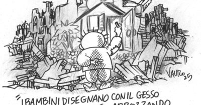 Copertina di La vignetta di Vauro