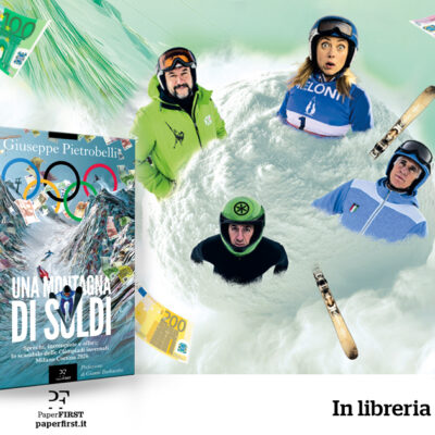 Copertina di “I Giochi invernali? Sono il frutto di tre bugie”: il libro di Pietrobelli sullo scandalo di Milano Cortina 2026