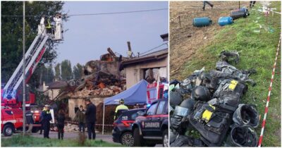 Copertina di Esplosione durante uno sgombero: tre carabinieri morti, 15 feriti tra le forze dell’ordine. Due fermati