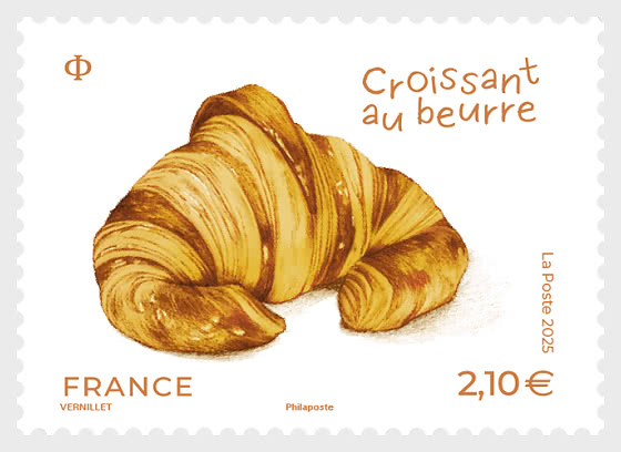 un odore di burro e sfoglia si diffonde nell8217aria sfregandolo arriva il primo francobollo che profuma di croissant ecco quanto costa e come funziona