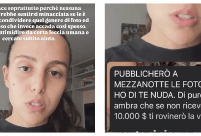 “Venerdì ho ricevuto questo messaggio e mi sono spaventata perché vabbè, c’è il nome di mia mamma… Non fatevi intimidire da certa feccia umana”: Jolanda Renga pubblica sui social le minacce ricevute