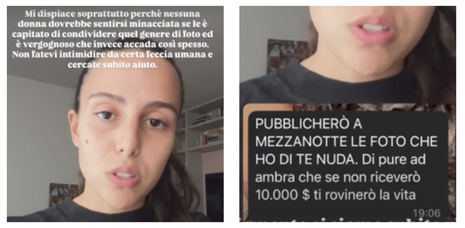 “Venerdì ho ricevuto questo messaggio e mi sono spaventata perché vabbè, c’è il nome di mia mamma… Non fatevi intimidire da certa feccia umana”: Jolanda Renga pubblica sui social le minacce ricevute “Venerdì ho ricevuto questo messaggio e mi sono spaventata perché vabbè, c’è il nome di mia mamma… Non fatevi intimidire da certa feccia umana”: Jolanda Renga pubblica sui social le minacce ricevute
