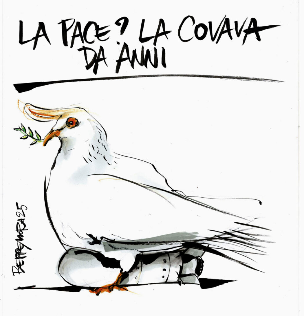 La vignetta di Beppe Mora