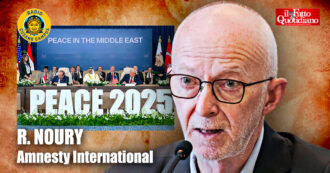 Gaza, Noury (Amnesty International): “Non c’è pace senza giustizia. Nel piano di Trump i palestinesi non hanno voce”