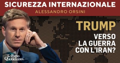 Copertina di Trump verso la guerra con l’Iran? Segui la diretta con Alessandro Orsini