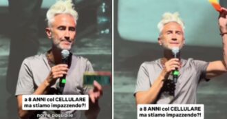 Copertina di “Bambini di 8 anni con il cellulare? Putrefazione mentale, stiamo impazzendo”: la rabbia del professor Vincenzo Schettini