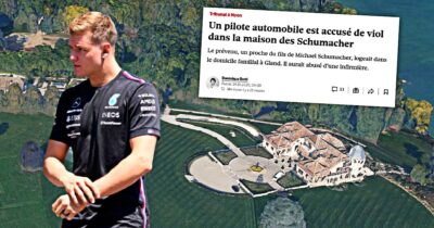Copertina di “Stupro nella villa di Michael Schumacher”: la denuncia di un’infermiera e il processo al pilota amico del figlio Mick