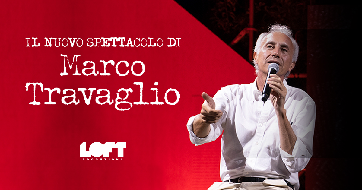 il nuovo spettacolo di marco travaglio scopri il tour 2026