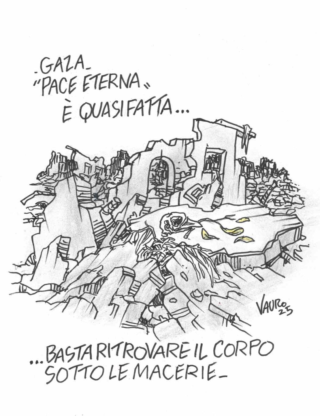 La vignetta di Vauro