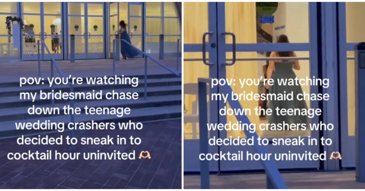“La mia damigella si è messa a inseguire i ragazzini che si sono imbucati al mio matrimonio”: lo sfogo di una sposa su TikTok è virale