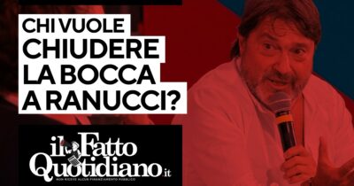 Copertina di Chi vuole chiudere la bocca a Ranucci? La diretta con Peter Gomez e Thomas Mackinson