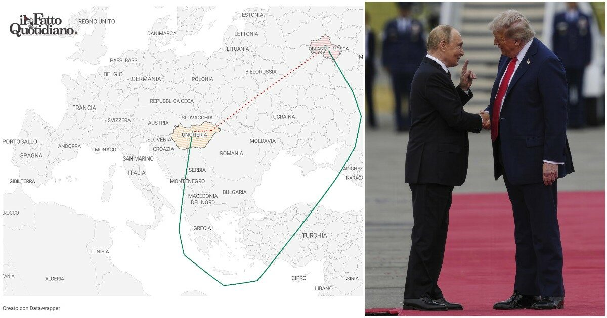 L’incontro Putin-Trump a Budapest: l’incognita della rotta del volo del presidente russo e “l’obbligo di arresto”