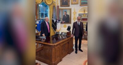 Copertina di Bocelli incontra Trump nello Studio Ovale e canta per lui “Con te partirò” – Video