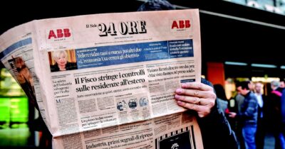 Copertina di Il Sole 24 Ore, nuovo sciopero  dei giornalisti