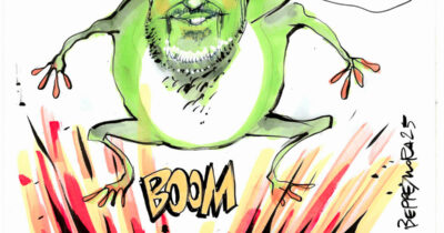 Copertina di La vignetta di Mora