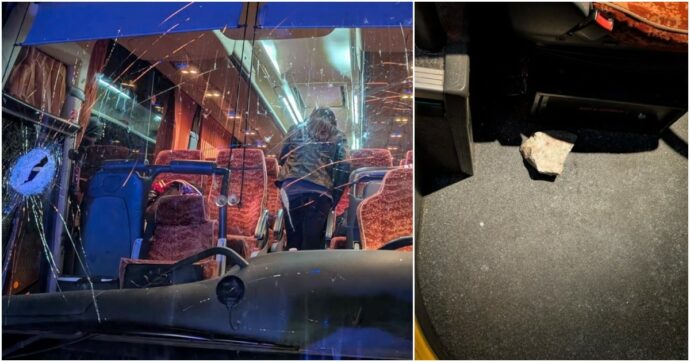 Follia dopo la partita di basket a Rieti. Agguato al bus dei tifosi del Pistoia con sassi e mattoni: morto un autista