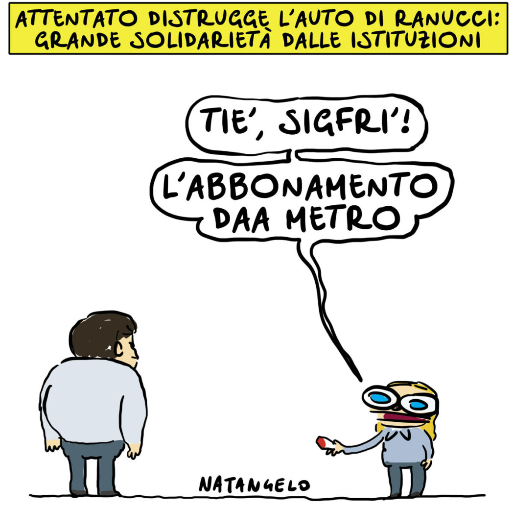 La vignetta di Natangelo