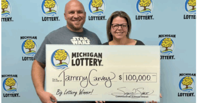 Copertina di “Ho chiesto a Chatgpt una serie di numeri da giocare alla lotteria, li ho messi tutti e ho vinto 100 mila dollari. Io e mio marito eravamo totalmente increduli”: la storia di Tammy Carvey