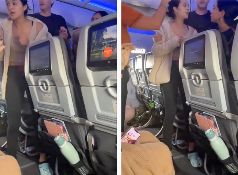 “Il mio fidanzato è un pilota, questi non sono rumori normali”: sente un “cane che abbaia”, va nel panico e cerca di aprire il portellone d’emergenza dell’aereo “Il mio fidanzato è un pilota, questi non sono rumori normali”: sente un “cane che abbaia”, va nel panico e cerca di aprire il portellone d’emergenza dell’aereo