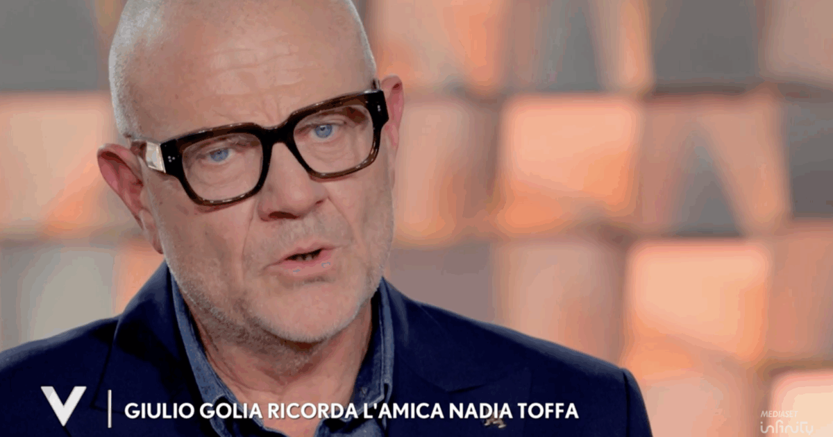 mi avete dato il camerino di nadia toffa un colpo pazzesco il nostro 232 stato un rapporto di odio e amore giulio golia si commuove a verissimo