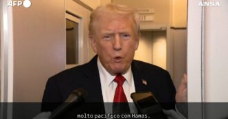 Copertina di Trump: “Cessate il fuoco a Gaza ancora in vigore. Attacchi all’Idf? La leadership di Hamas non è coinvolta” – Video