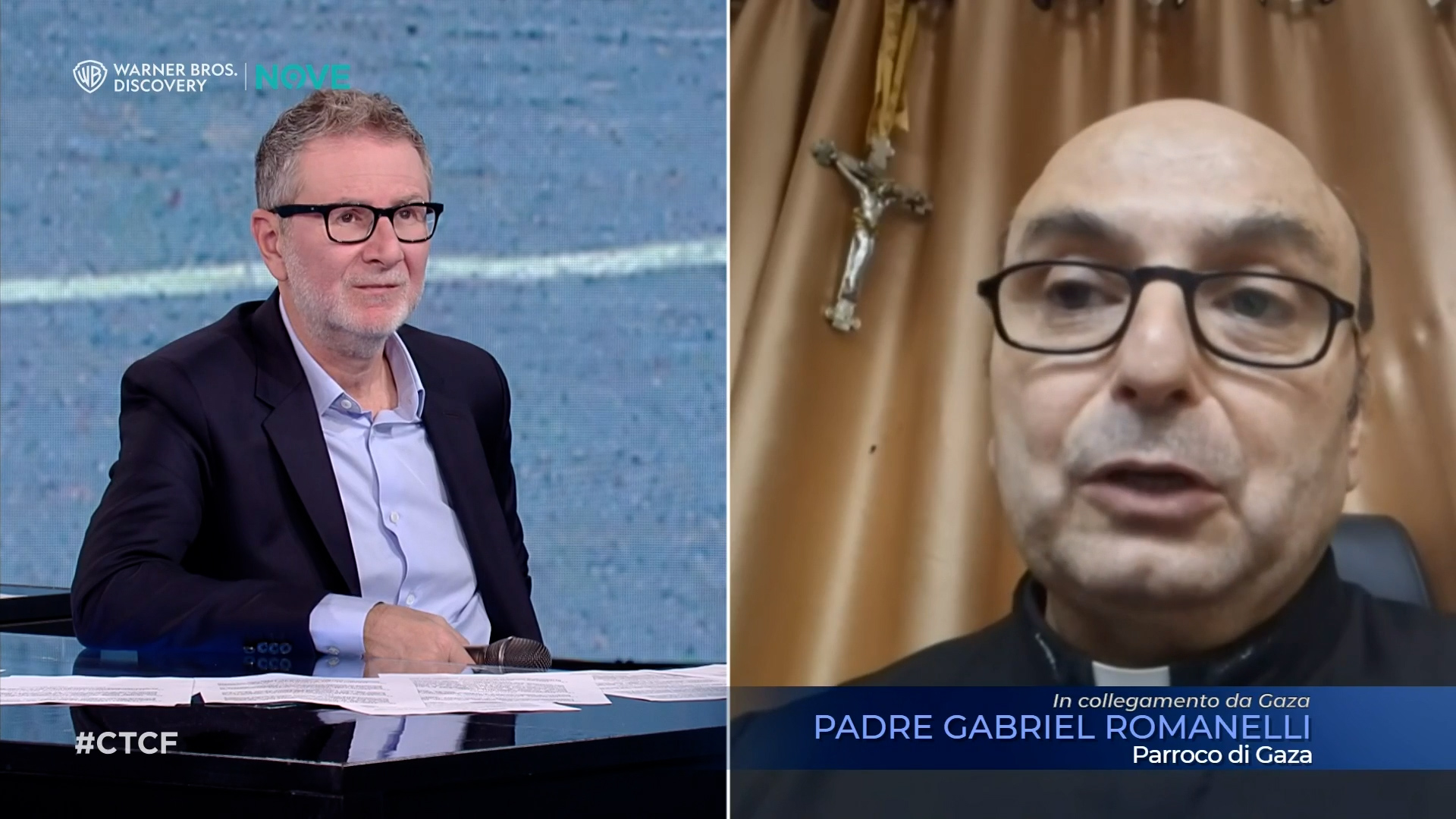 gaza padre romanelli a che tempo che fa pi249 di 10mila bambini uccisi non lo dice hamas ma le statistiche