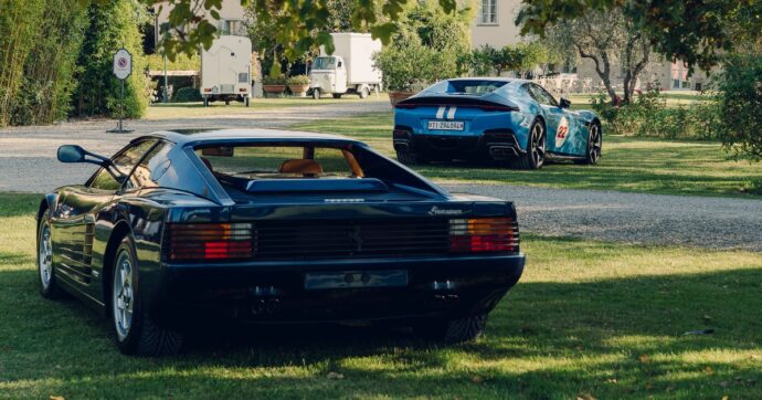 Supercar e armonia toscana, a Villa La Massa in scena la bellezza su quattro ruote