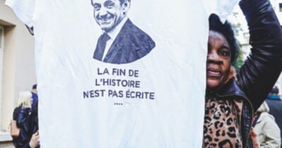 Copertina di Francia: Sarkozy in cella, è la prima volta di un ex presidente