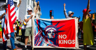 No Kings Day, i democratici confermano la strategia: il radicale rigetto di Trump. Ma 2 volte su 3 non ha funzionato