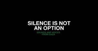 Copertina di Gaza, che rumore fa la guerra? Il racconto sonoro di Mohammad Yaghi