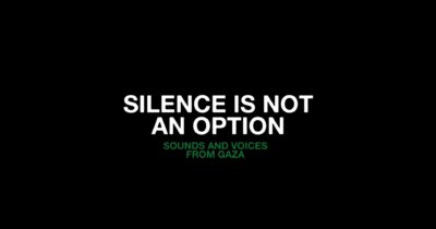 Copertina di Gaza, che rumore fa la guerra? Il racconto sonoro di Mohammad Yaghi
