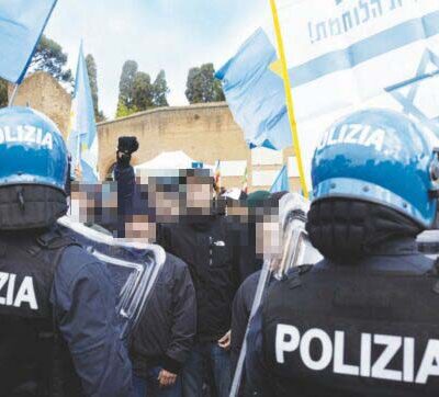 Copertina di “Tra gli ebrei della capitale ci sono cento picchiatori”