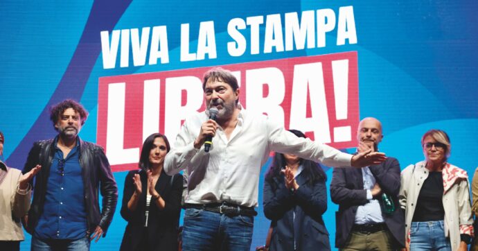 La piazza  abbraccia Ranucci:  “Ora basta  querele temerarie”