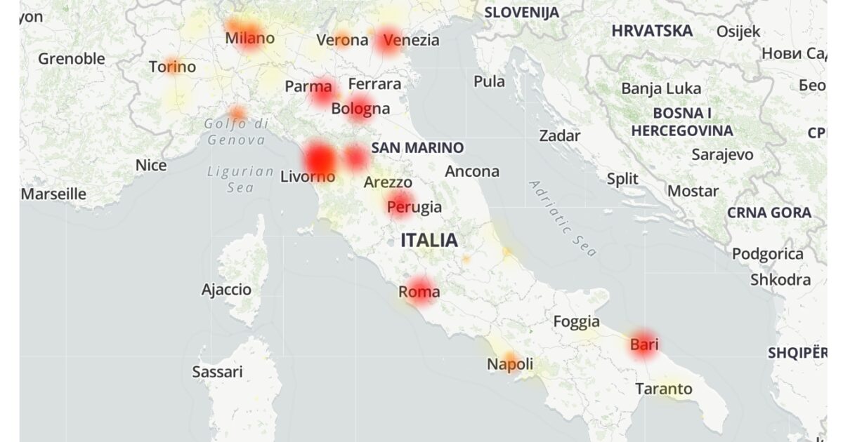 fastweb down migliaia di segnalazioni in tutta italia ci sono problemi