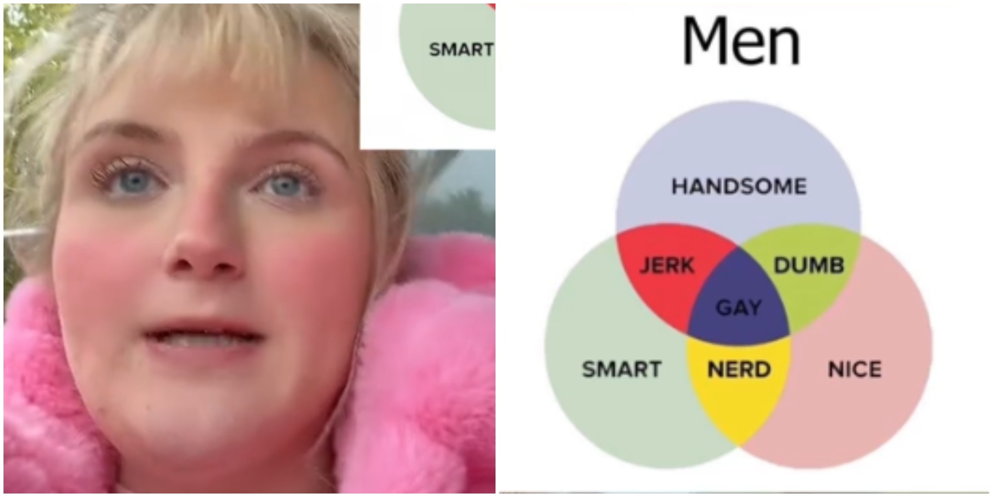 “I belli e gentili sono ‘stupidi’; gli intelligenti e gentili sono ‘nerd’; quelli belli e intelligenti degli ‘str**zi “I belli e gentili sono ‘stupidi’; gli intelligenti e gentili sono ‘nerd’; quelli belli e intelligenti degli ‘str**zi