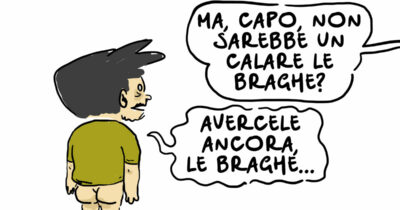 Copertina di Calare le braghe