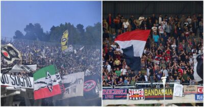 Copertina di Ascoli-Samb, alta tensione per il derby dopo 39 anni: rischio scontri, divieti e 9 paesi esclusi da entrambi gli stadi