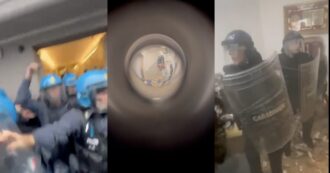 Copertina di Bologna, la denuncia: “Famiglia sfrattata per far posto a un hotel”. Il video con la polizia che fonda la porta
