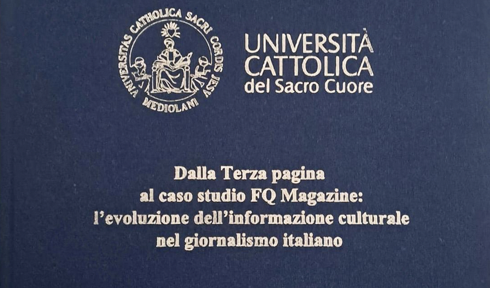 fqmagazine 232 riuscito nell8217impresa di rendere popolare la cultura e culturale la popolarit224 ci hanno dedicato una tesi in cattolica e ce ne vantiamo