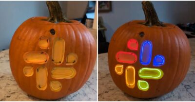 Copertina di “È la zucca più spaventosa mai vista”: la lanterna che riproduce il suono delle notifiche di Slack diventa virale su TikTok – VIDEO