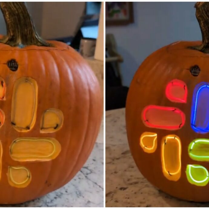 “È la zucca più spaventosa mai vista”: la lanterna che riproduce il suono delle notifiche di Slack diventa virale su TikTok – VIDEO