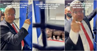 Copertina di Il ministro israeliano Ben Gvir visita un carcere e invoca la pena di morte per i detenuti – video