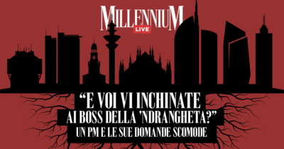 Copertina di “E voi vi inchinate ai boss della ‘ndrangheta?”. Un pm e le sue domande scomode. Segui Millennium Live con Stefano Musolino