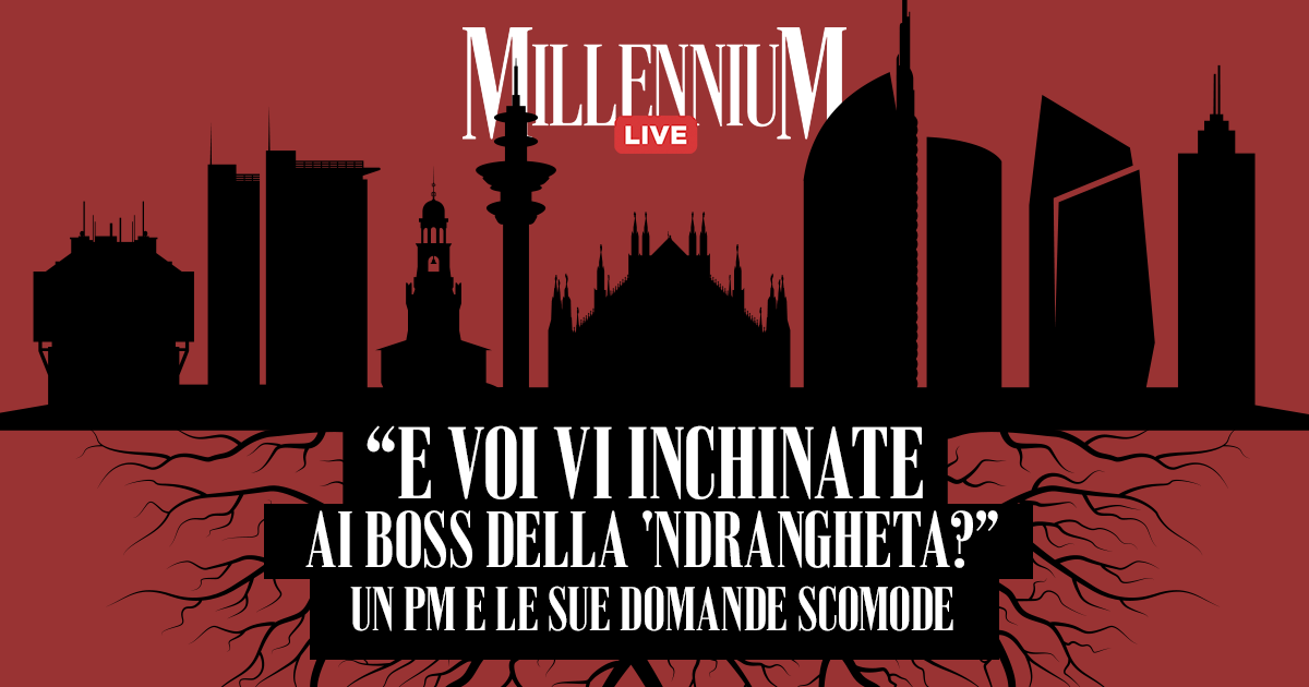 “E voi vi inchinate ai boss della ‘ndrangheta?”. Un pm e le sue domande scomode. Segui Millennium Live con Stefano Musolino
