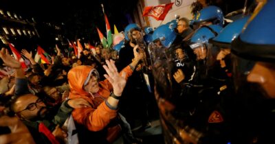 Copertina di Manifestazione a Roma: idranti e blocchi contro Pro-Pal