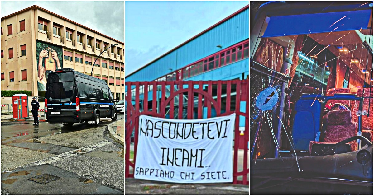 rieti minacce ai testimoni dell8217agguato ultras al bus nascondetevi infami sappiamo chi siete