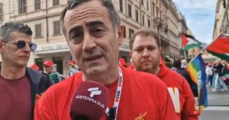 Copertina di De Palma (Fiom) al corteo Cgil: “Manovra senza investimenti su salari e industria”