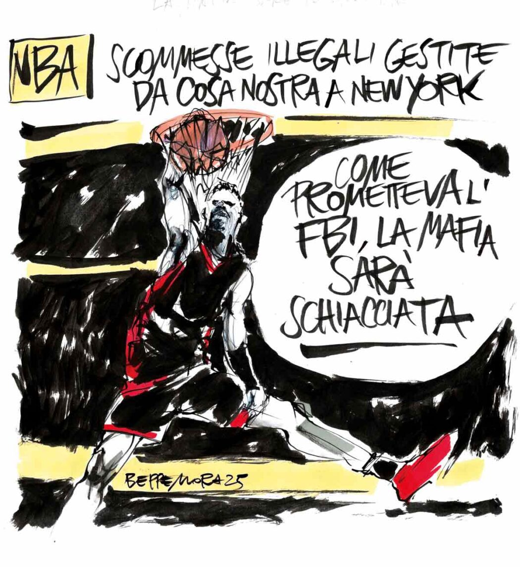 La vignetta di Beppe Mora