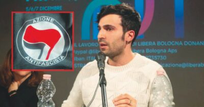 Copertina di Giornalista Sahebi picchiato per una felpa antifascista